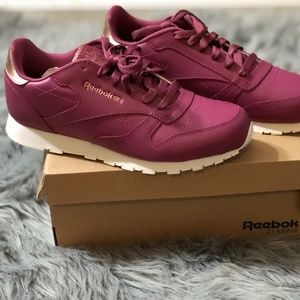 Girls Big Kids Reebok Classic Leather Casual Shoes